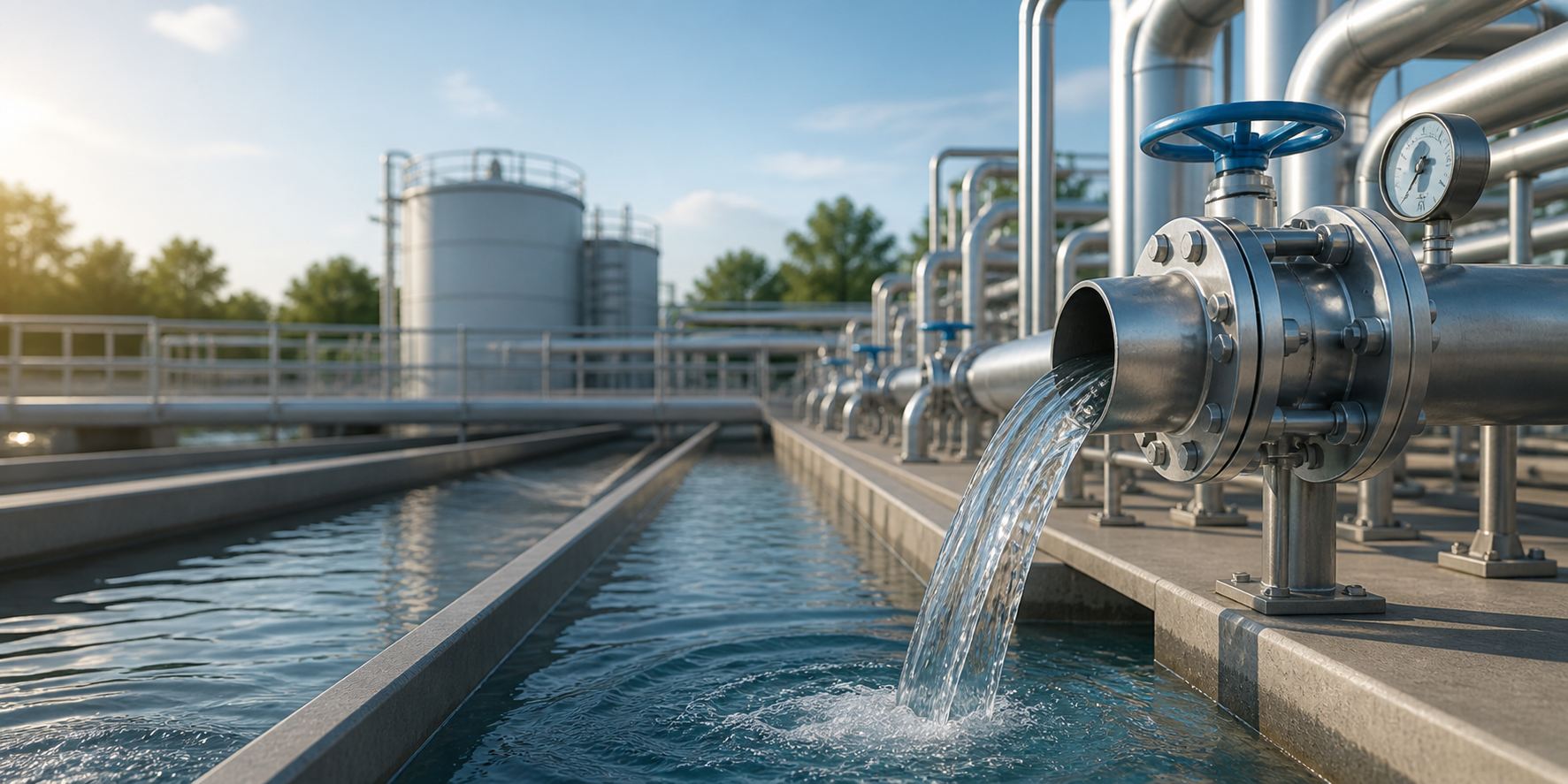 Válvula Rvalvec para ahorro de agua - tecnología inteligente de presión
